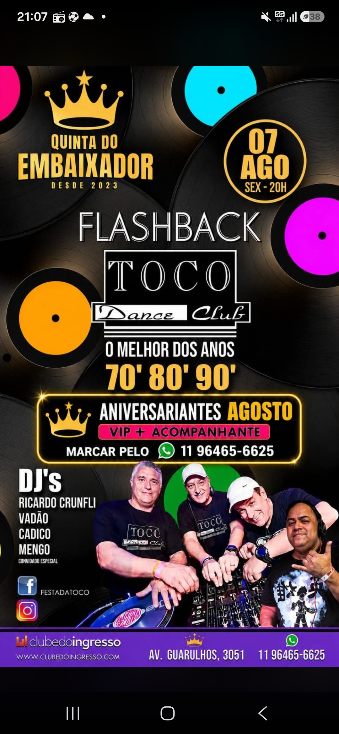 Festa da Toco Quinta do Embaixador